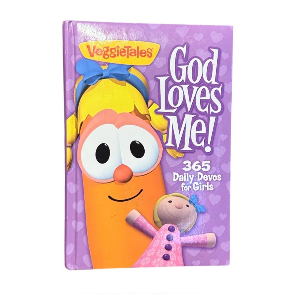 💰BOGO FREE God Loves Me! 365 Devotions For Girls Hardcover Book
